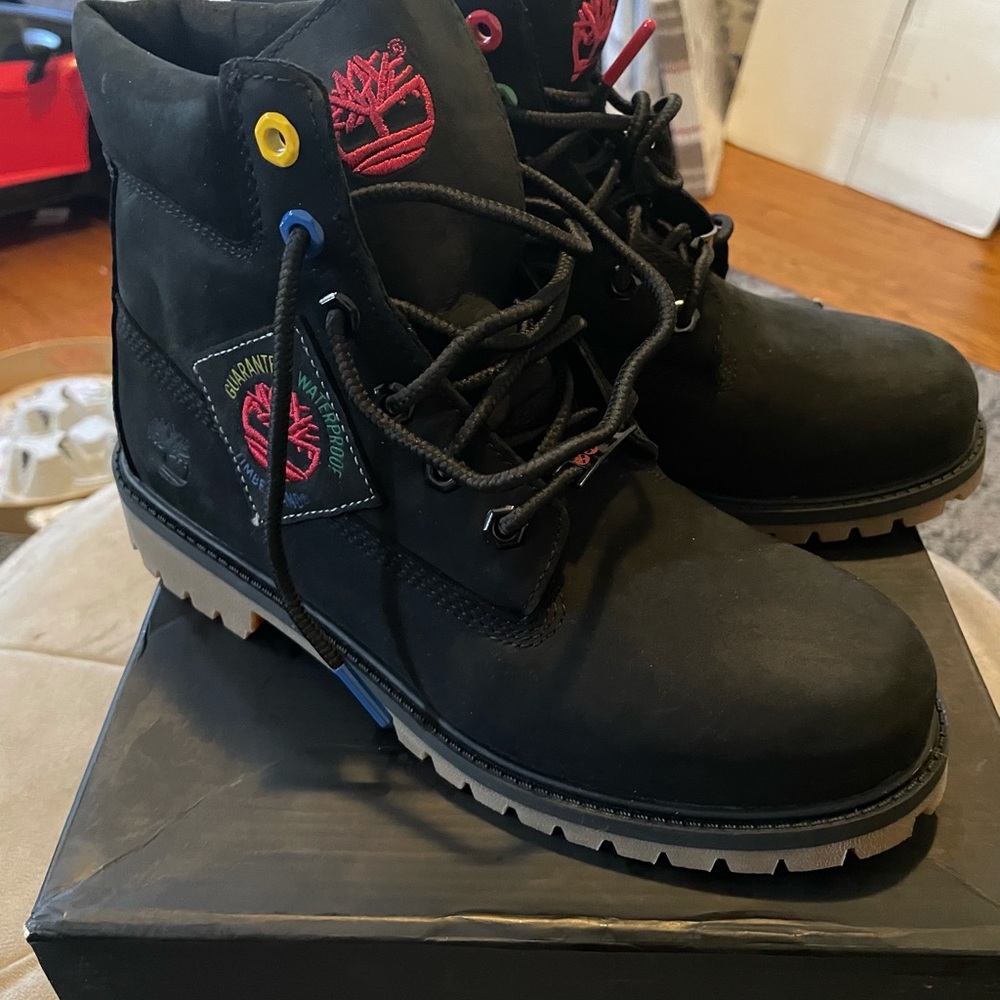 Timberland  water proof junior boot . Patch -Pack